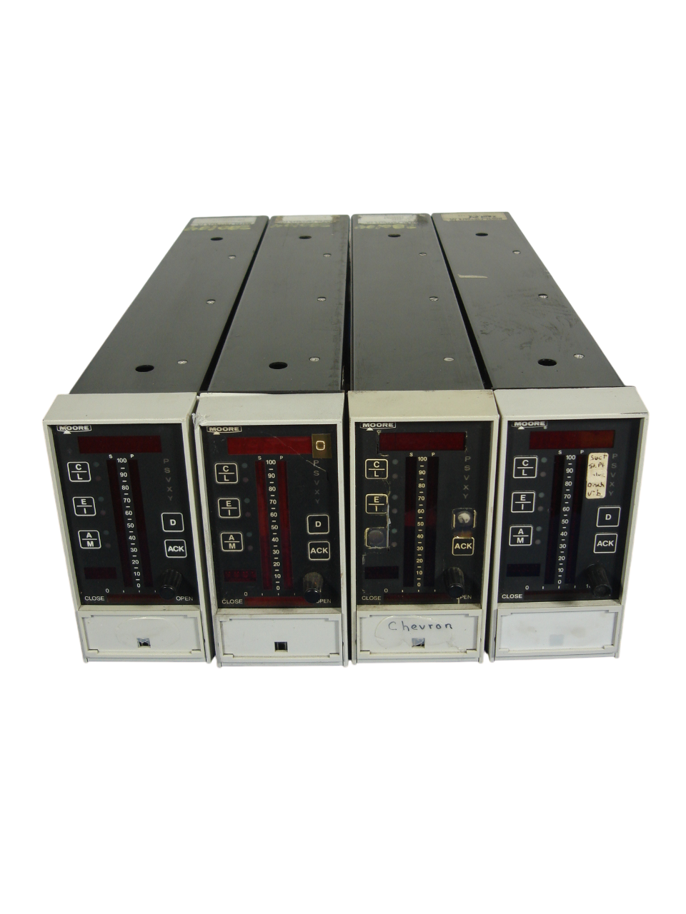 Lot of 4 Moore Products Digital Single Loop Controller 3EA 15738-119 1 15738-91