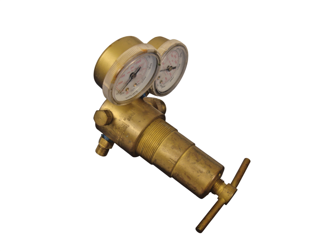 Victor SR4J High Pressure Single-Stage Inert Gas Regulator Max Inlet 3000 PSIG