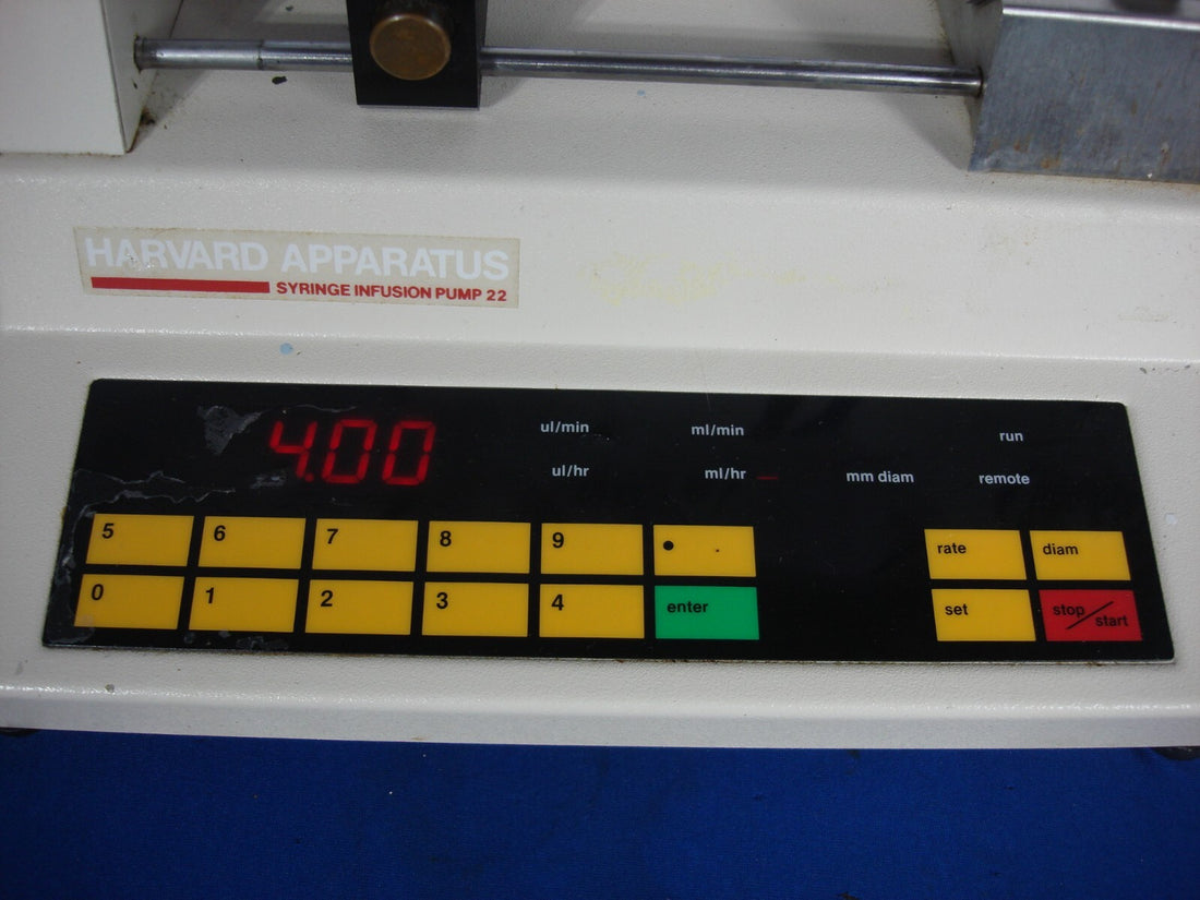 Harvard Apparatus Dual Syringe Infusion Pump 22 w/ Warranty