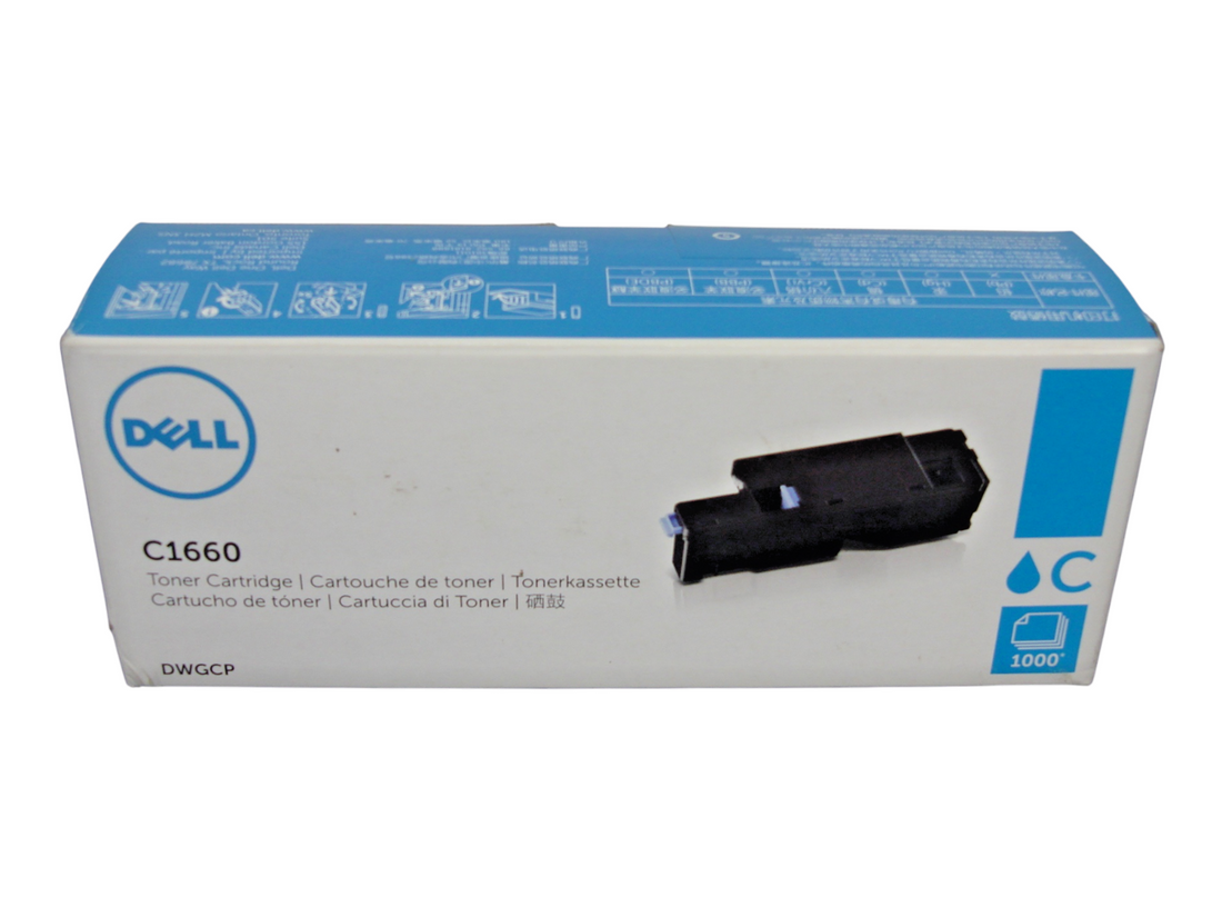 Dell C1660 High Capacity Cyan Toner Cartridge