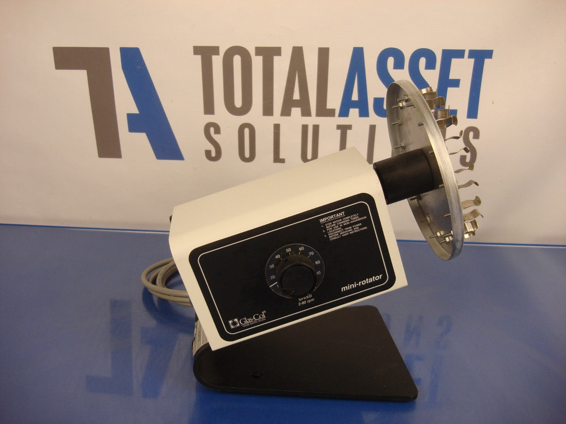 Glas-Col Mini-Rotator 099A MR1512 with Disk and Clamps 120V Variable Speed