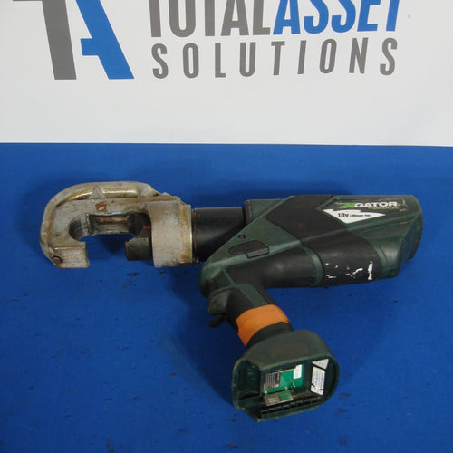 Greenlee Gator EK1240LX 12 Ton Cordless Battery Hydraulic Crimper w/ Battery