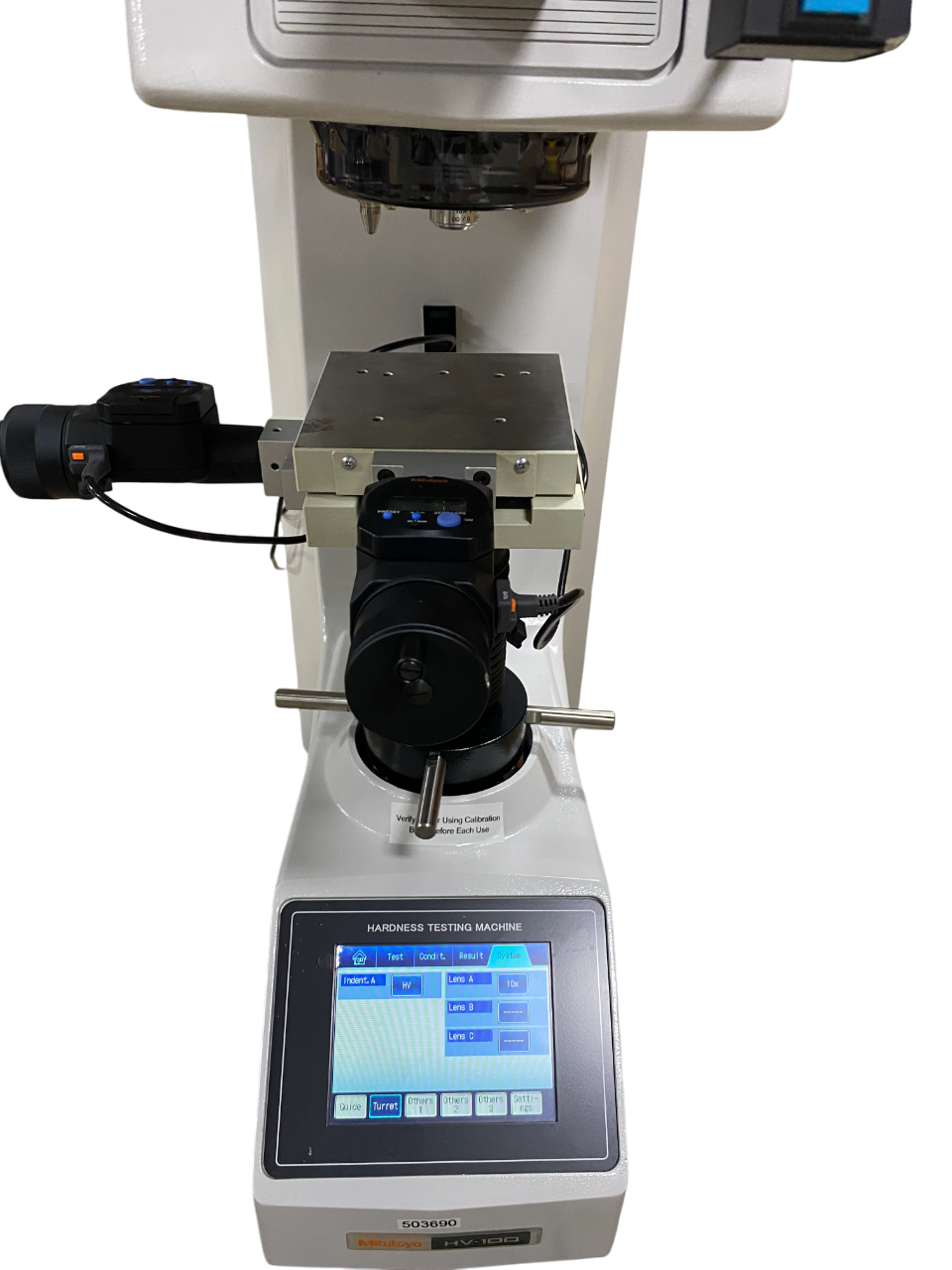 Mitutoyo HV110 Heavy Load Vickers Hardness Tester HV-110 w/ Warranty