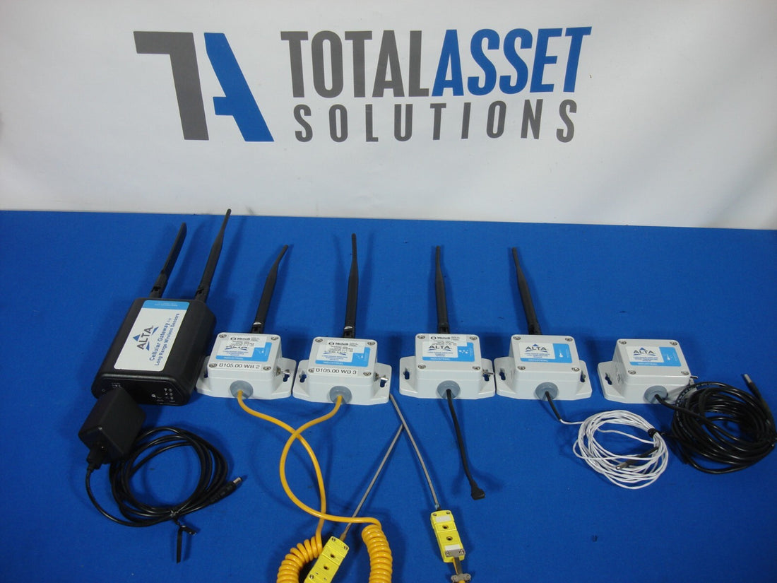 Alta Industrial Wireless Sensor Lot Thermocouple Humidity Low Water Temperature