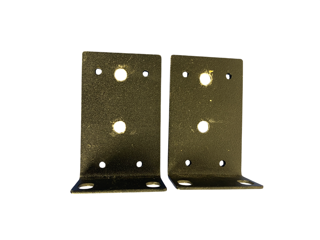 Pair of Crestron Rack Ears 1U Mounting Brackets for TPS-G-TPIQM-DA16