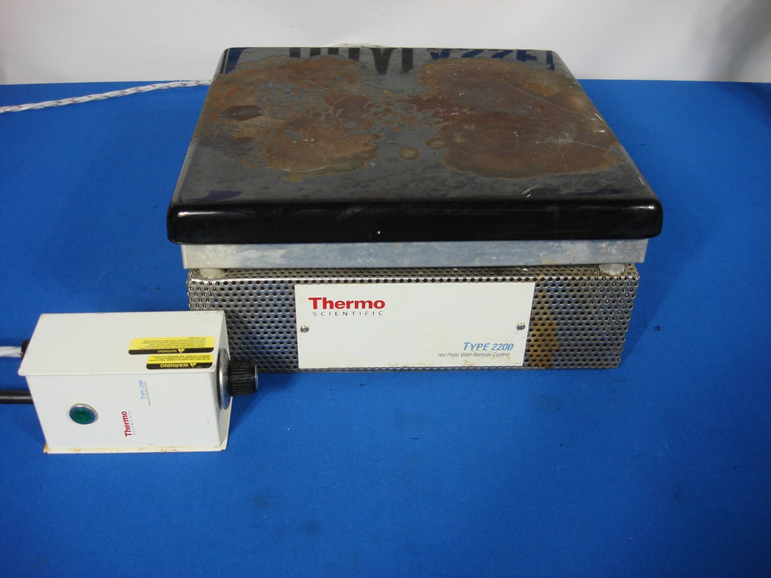 Thermo 2200 12" x 12" Large External-Controlled Laboratory Hotplate RC2235Q