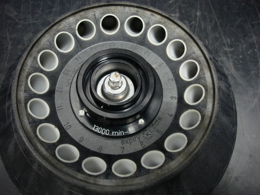 HERAEUS SEPATECH ROTOR 3765 13,000 RPM 18 PLACE ROTOR