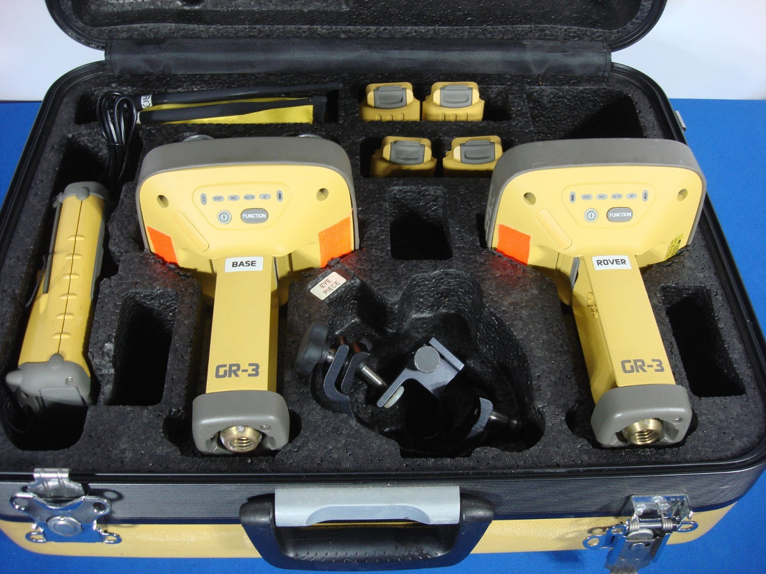 Topcon GR3 Rover and Base 01-050901-01 with FC-100 Data Collector GR-3