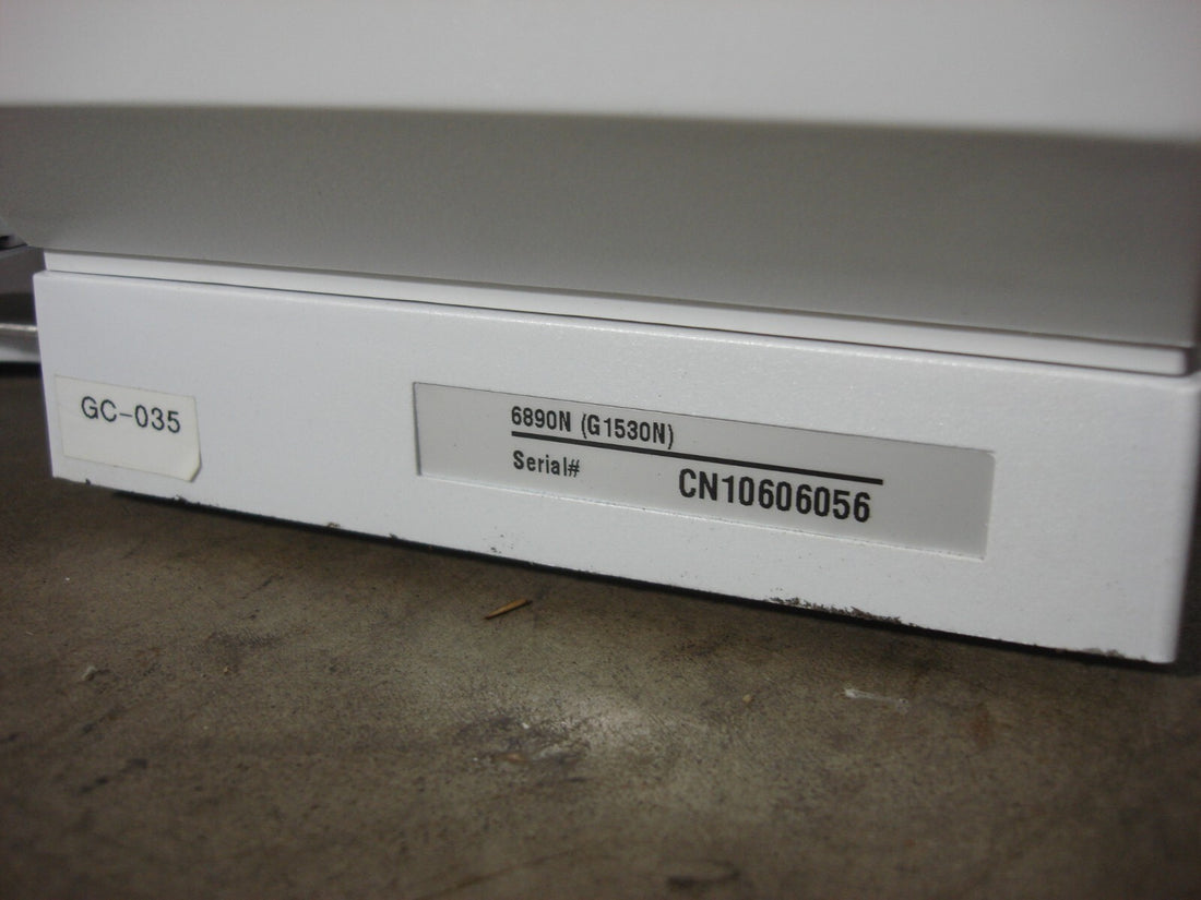 Agilent 6890N G1530N Gas Chromatograph 6,781 Total Runs with Warranty