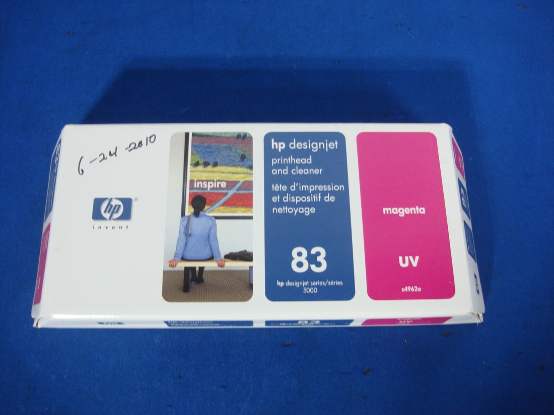 OEM HP 83 Printhead C4962A Magenta Designjet 5000 5500 Series 2011