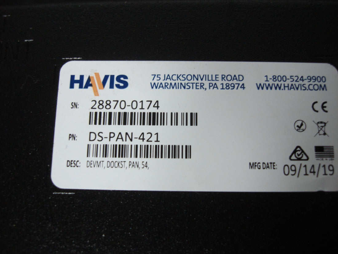 Havis DS-PAN-421 Panasonic Toughbook CF-54 FZ-55 Docking Station Lot of 5 AS-IS
