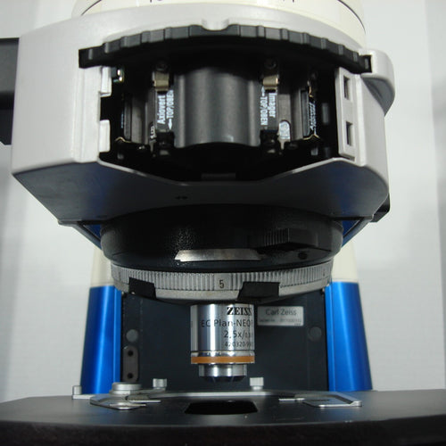 Zeiss Axio Imager A1 Phase Contrast Microscope with Cameras AxioCam MRm and MRc5
