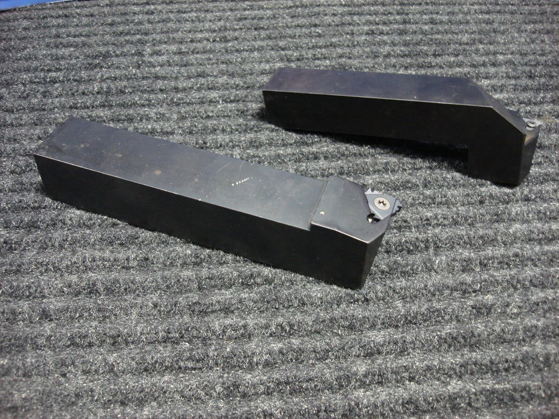 Lot of 2 Vardex Indexable CNC Lathe Turning Tool Holders AL 100-3 CQ AL 125-4