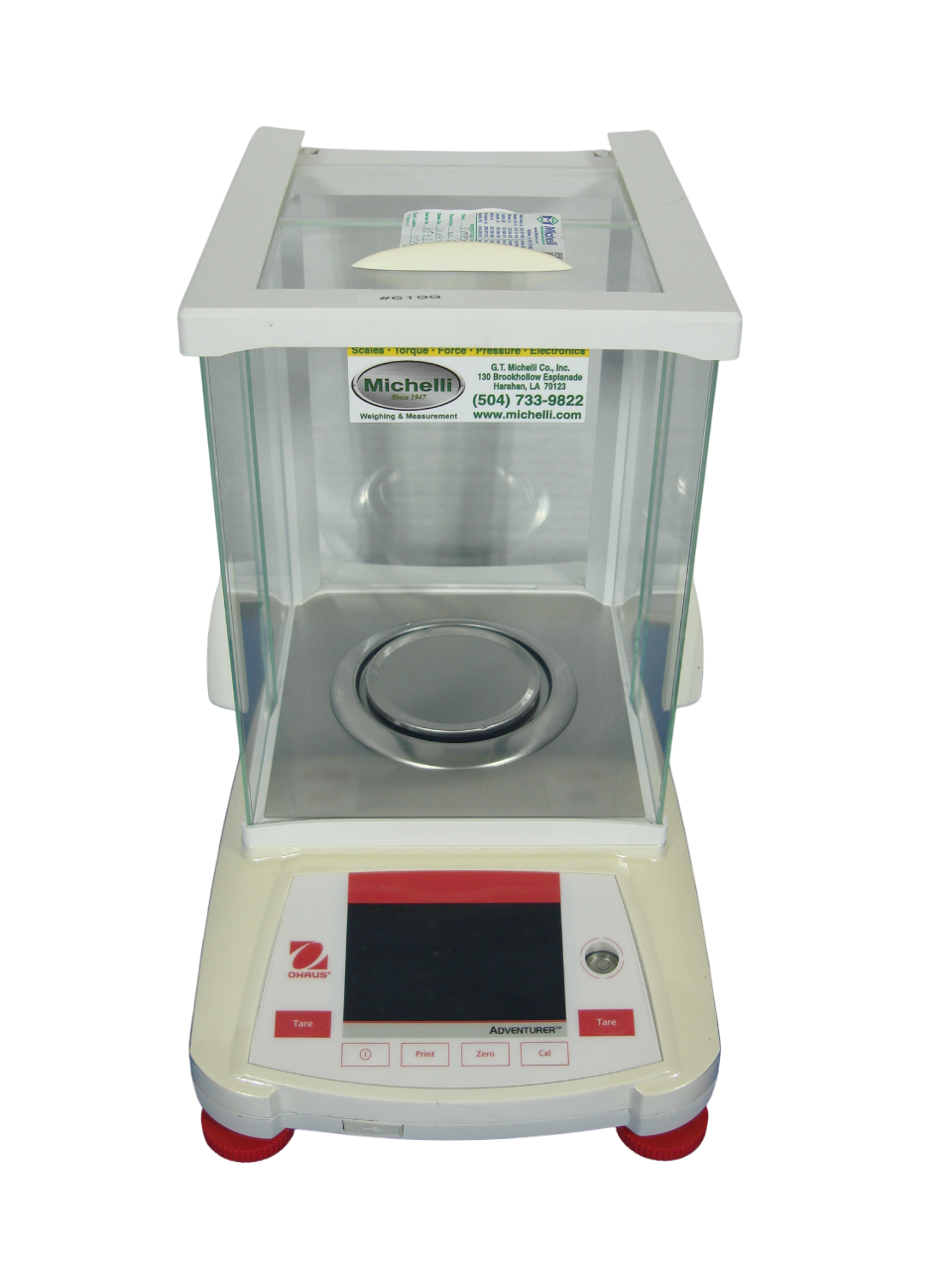 Ohaus Adventerurer AX124/E Analytical Balance 120g 0.0001g 0.1mg