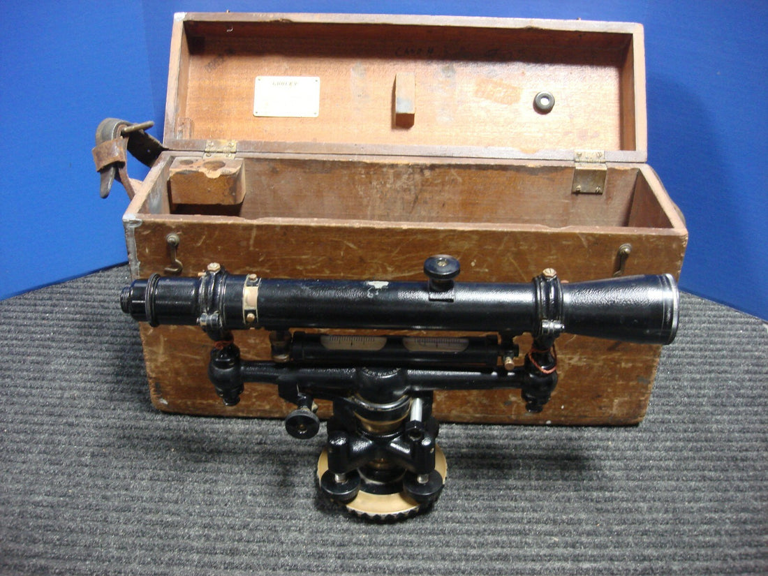 W & L.E. GURLEY 652014 Antique WYE Surveyor's Engineer's Level