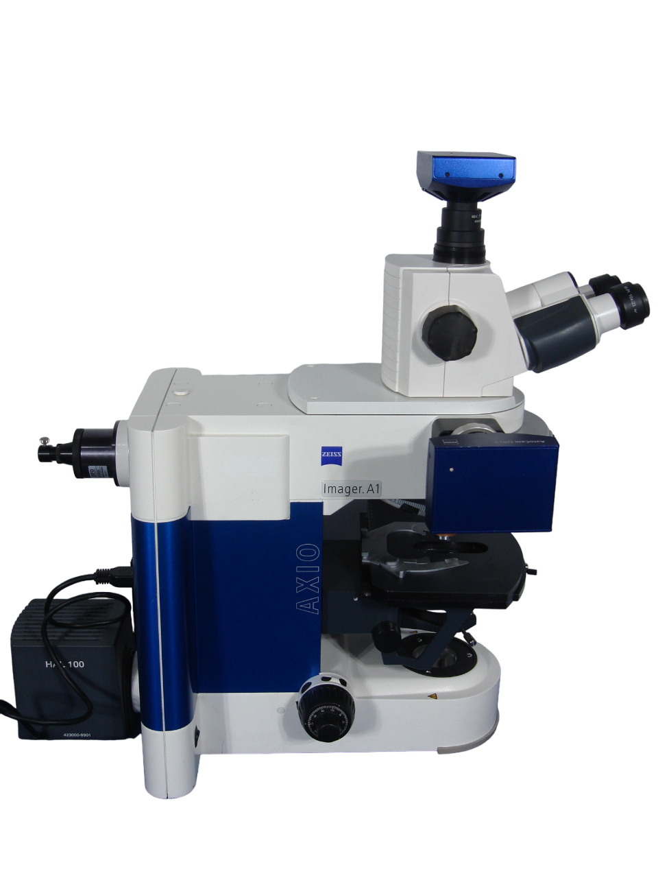 Zeiss Axio Imager A1 Phase Contrast Microscope with Cameras AxioCam MRm and MRc5
