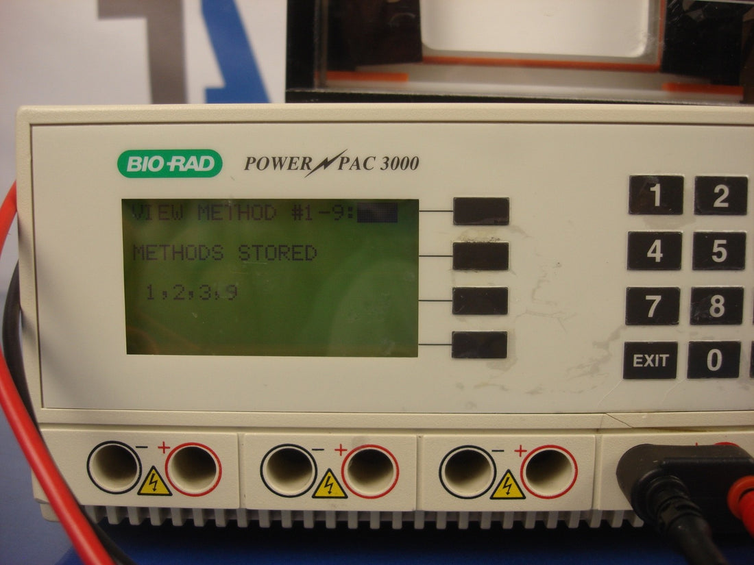 Bio-Rad Power Pack 3000 Power Supply with Vertical Gel Electrophoresis System