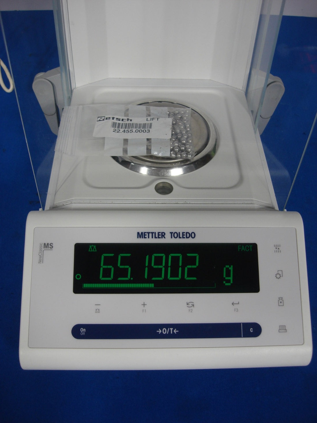 Retsch 5mm Stainless Steel Grinding Balls 22.455.0003 65 grams for Mill
