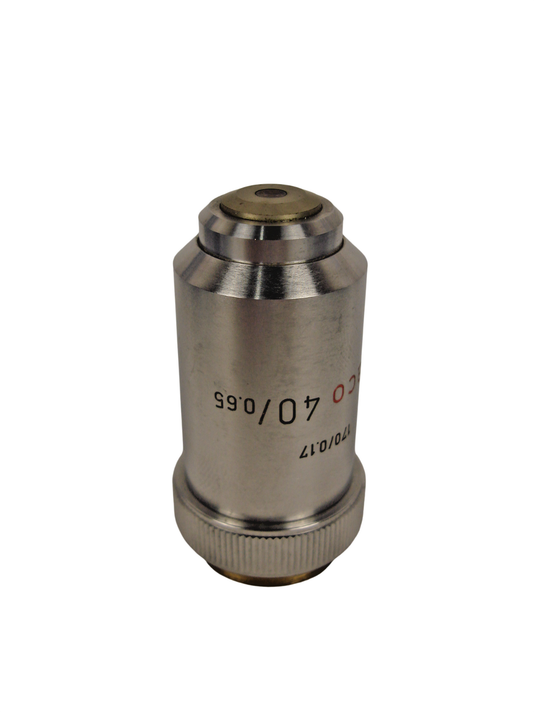 Leitz Wetzlar Microscope Objective Lens 170/0.17 Phaco 40x /0.65 40/0.65 40x