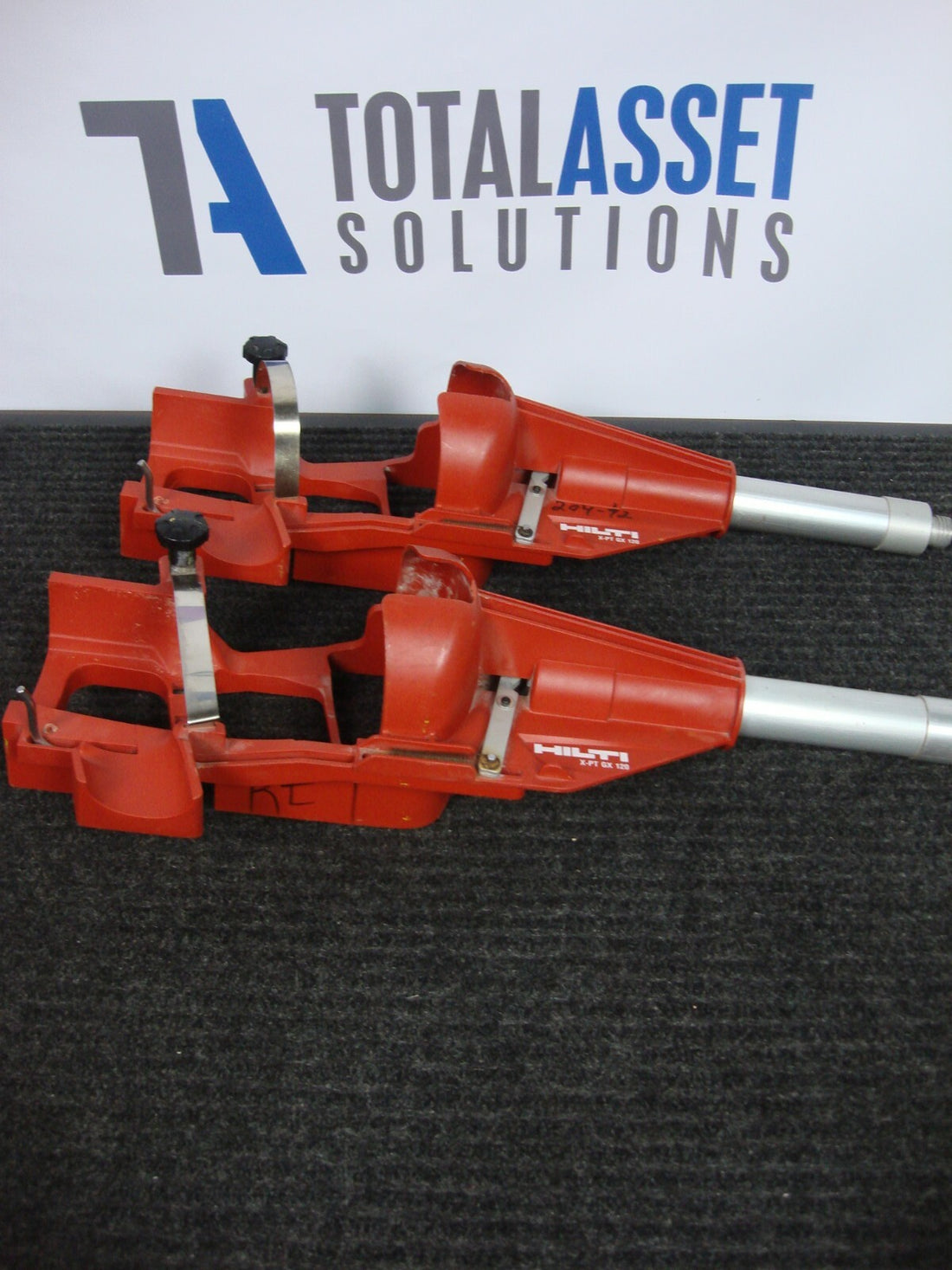 Lot of 2 HILTI X-PT GX 120 Gas Nailer Modular Pole Tool