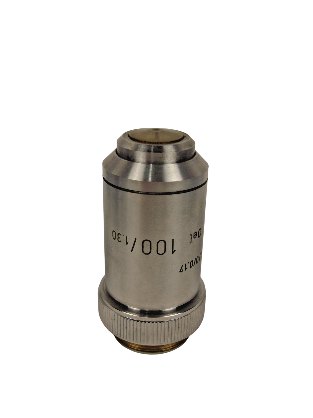 Leitz Wetzlar Microscope Objective Lens 170/0.17 Phaco Oel 100x /1.30 100x