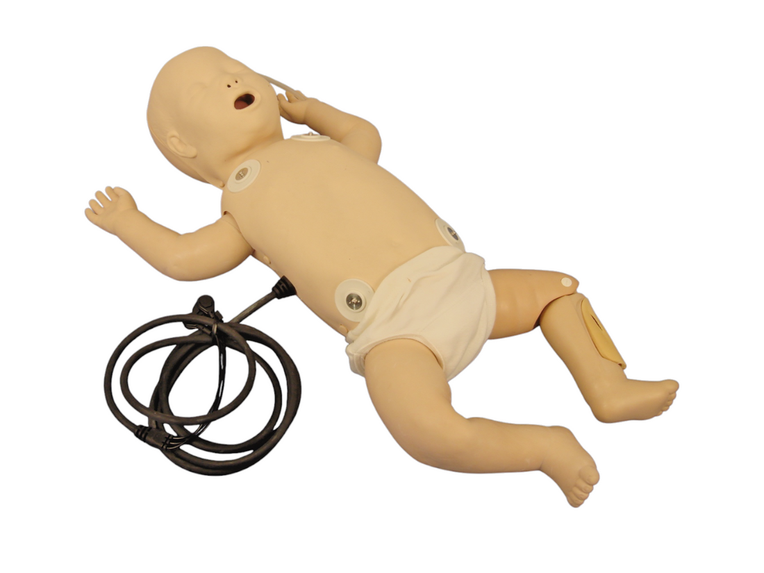 Laerdal ALS Infant Baby CPR Medical Emergency Trainer Manikin with HeartSim 200