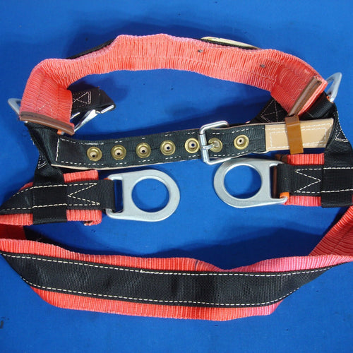 Klein Tree Pole Climbing Spikes Gaffs with 8210 Pads and 87291 Belt Harness