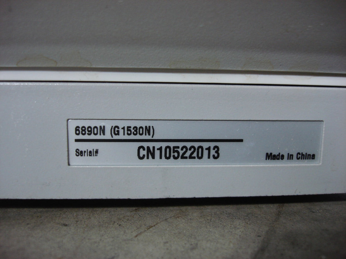 Agilent 6890N G1530N Gas Chromatograph 5973 G2578A Inert Mass Selective Device