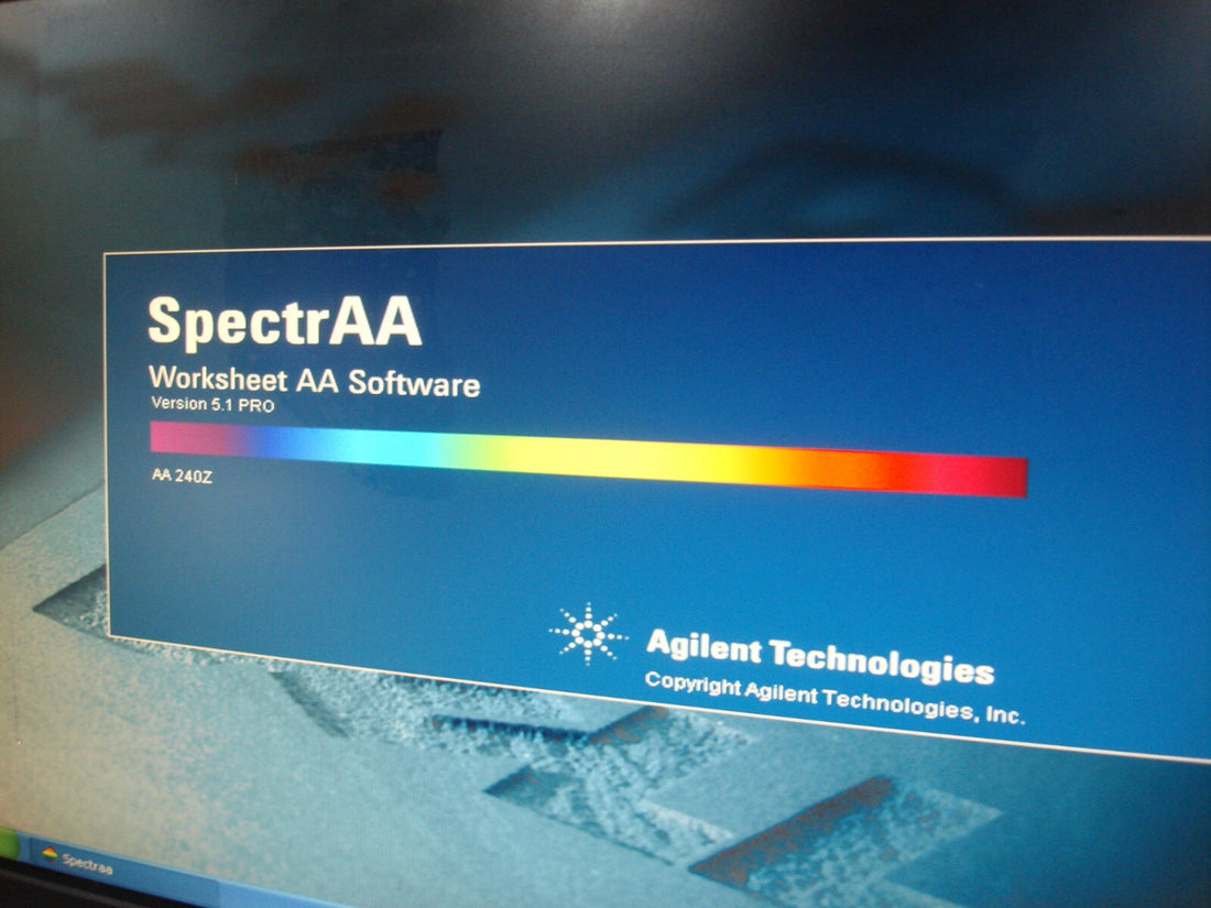 VARIAN Zeeman AA240Z Atomic Absorption Spectrometer GTA120 PSD120 Computer 5.1