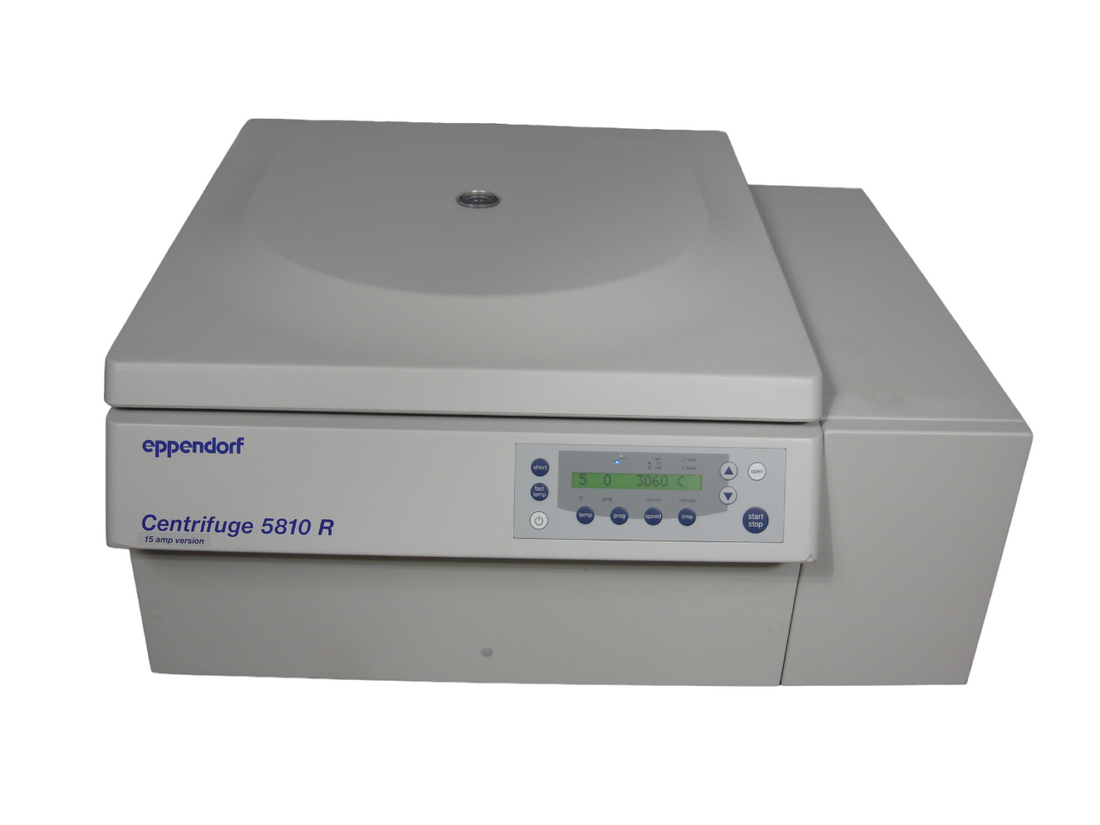 Eppendorf 5810R 15 Amp Refrigerated Benchtop Centrifuge 5811F with A-4-81 Rotor
