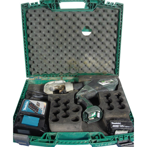 Greenlee Gator EK1240LX 12 Ton Cordless Battery Crimping Tool 18v Lithium Ion