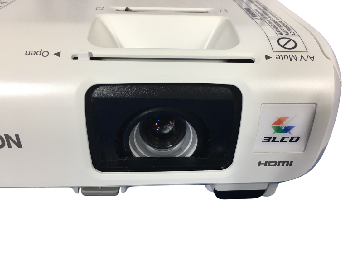 Epson PowerLite 97H XGA 2700 Lumens 3LCD HDMI HD Projector 0-100 Hours w/ Remote