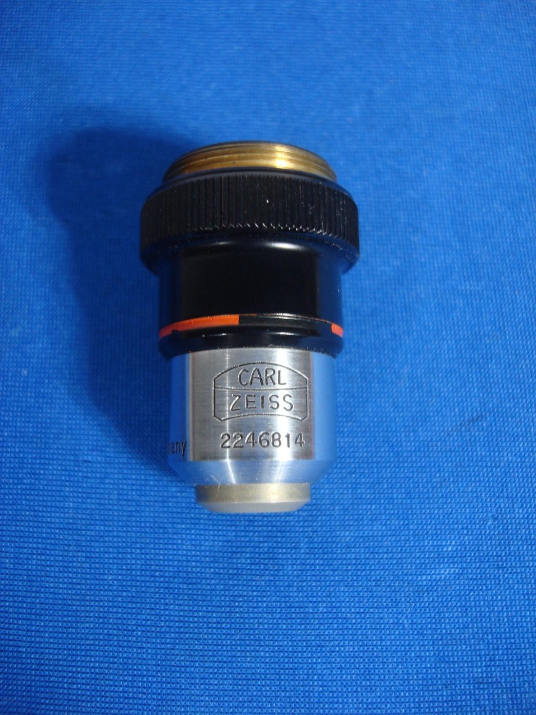 Carl Zeiss 6,3 / 0,16 160/ -  Microscope Objective Lens 2246814 6.3/0.16