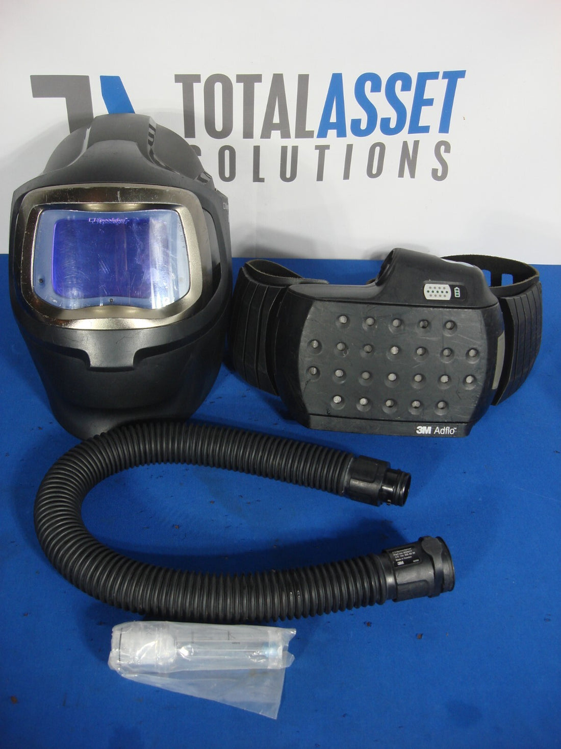3M Speedglas 9100MP Darkening Welding Helmet w/ Adflo PAPR Unit #1