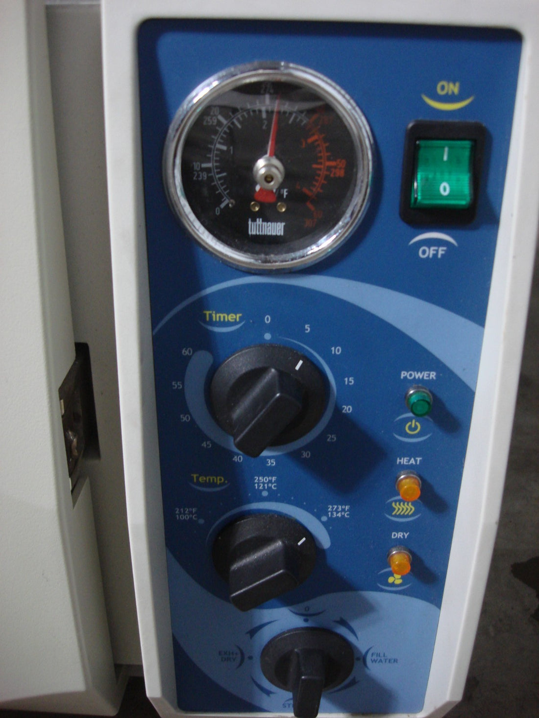 Tuttnauer 2340M Steam Sterilizer Autoclave 9" X 18" Tested Warranty MFG 2008
