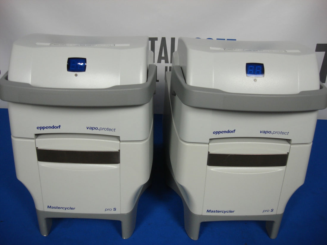 LOT OF 2 EPPENDORF VAPO PROTECT MASTERCYCLER PRO S 6325 THERMAL CYCLERS