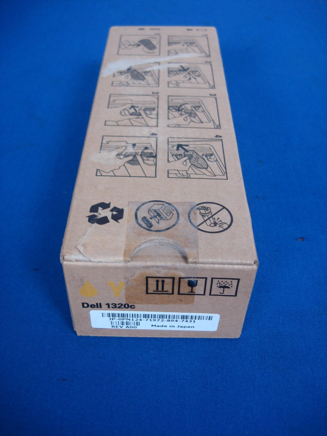 GENUINE OEM Dell CT200947 1320c Yellow Toner Cartridge