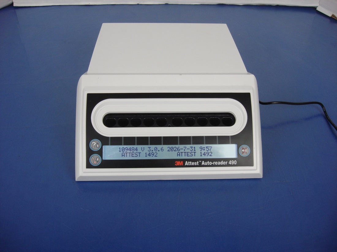 3M Attest Auto-reader 490 Biological Indicator, 10 Well Digital Incubator
