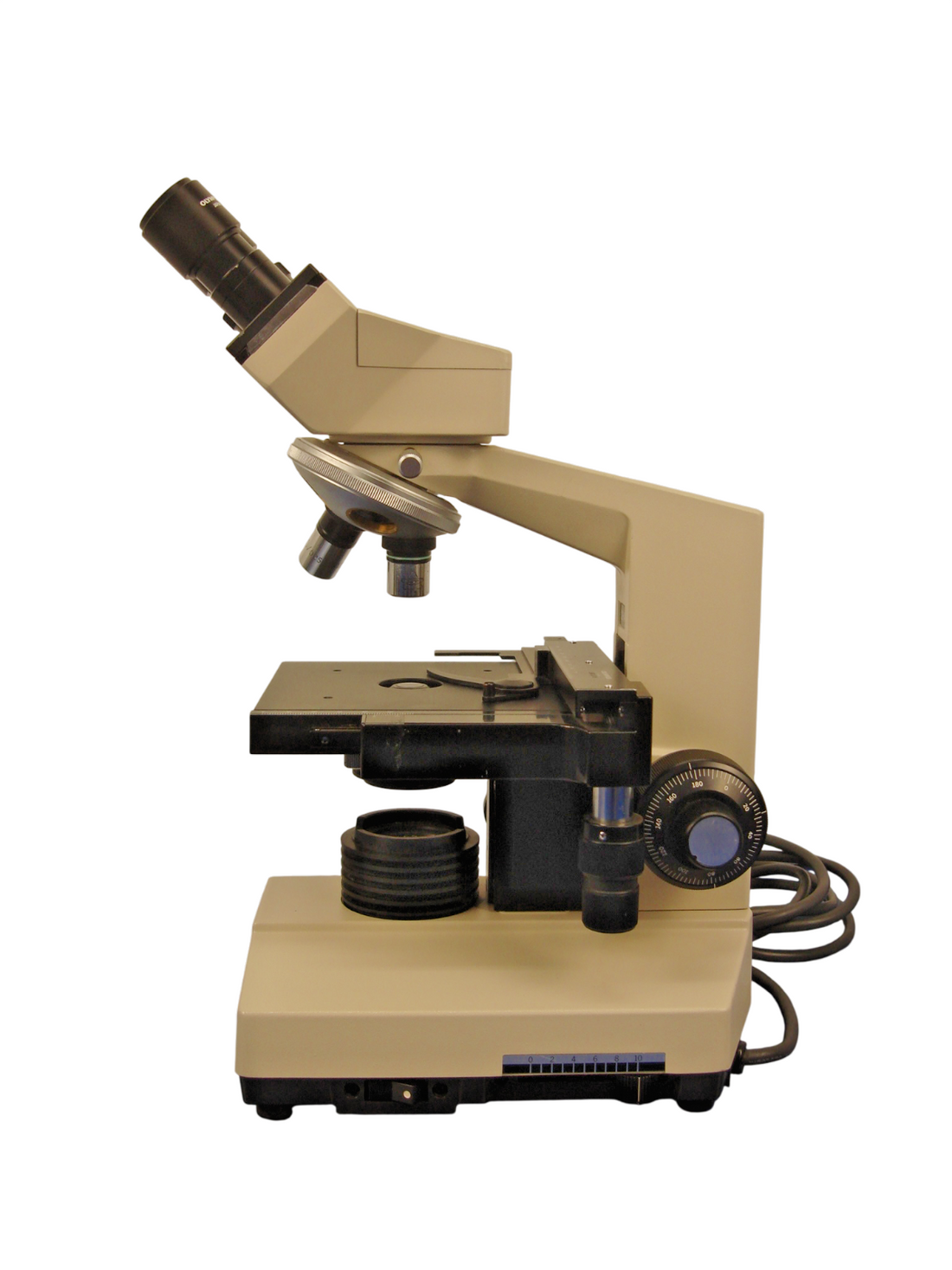 Olympus CHA Binocluar Microscope Eye Piece Olympus CWHK 10x/18L with 2 Objective