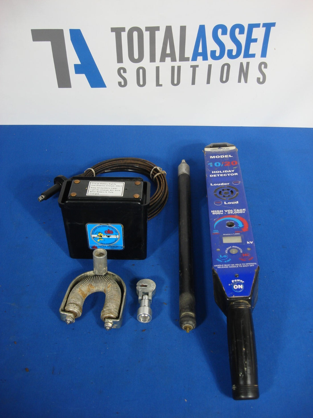 DE Stearns 10/20 800V - 35,000V Holiday Detector Pipe Coating Inspection