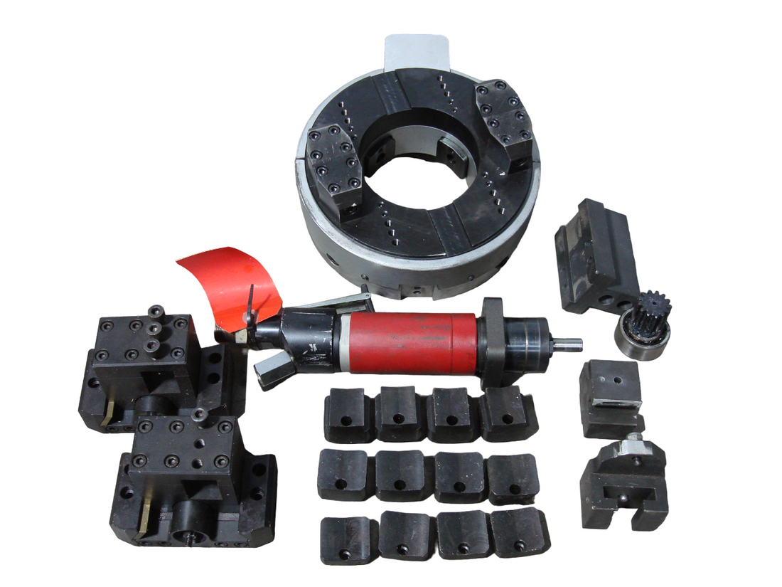 GBC MCA1 4" Pneumatic Clamshell Split Pipe Cold Cutting Beveling Machine 10625