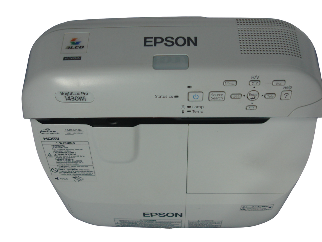Epson BrightLink Pro 1430Wi Collaborative White Board Projector H665A Whiteboard