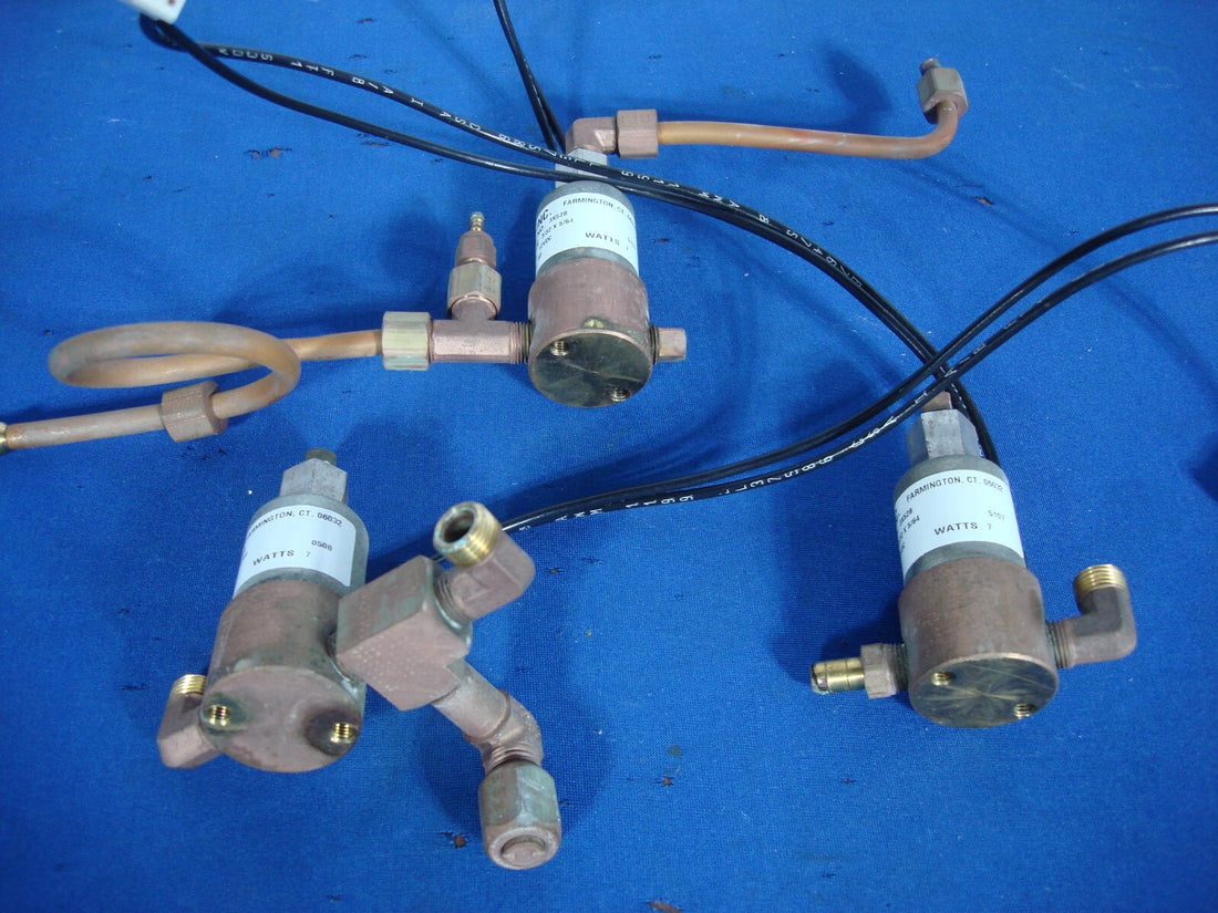 Harvey SterileMax Table Top Steam Sterilizer Lot of 3 Solenoid Valves WARRANTY