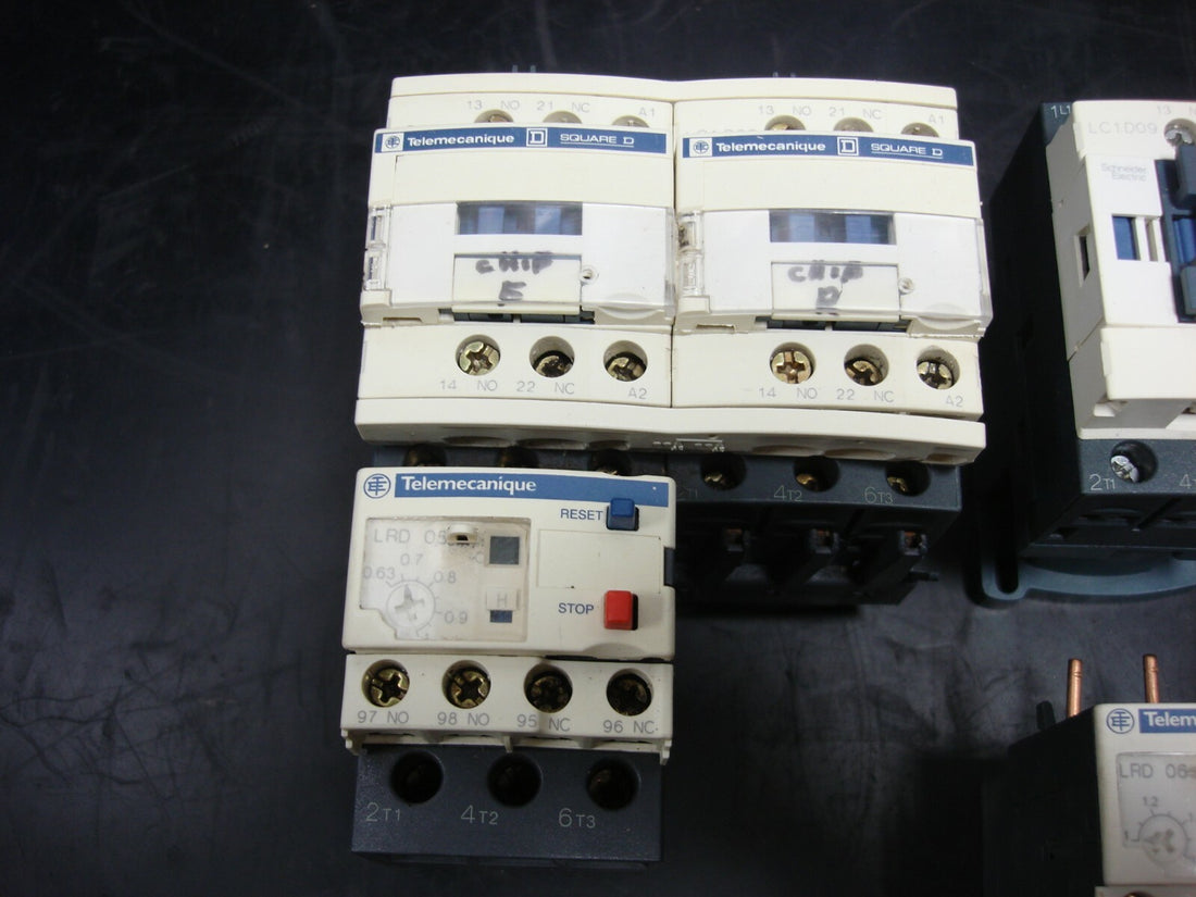 TELEMECANIQUE SQUARE D LC2D09 LRD05 LC1D09 LRD06 LADN40 CAD32