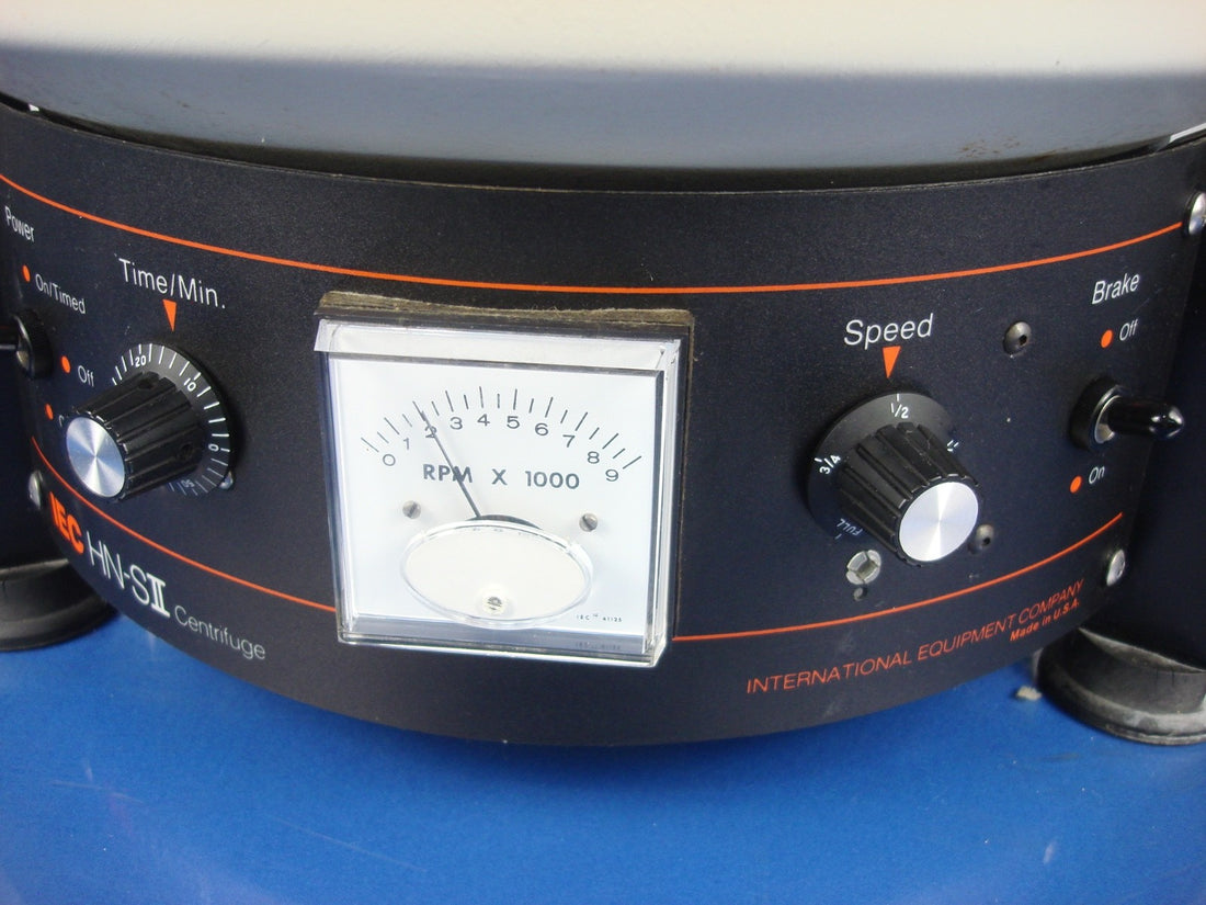 IEC HN-SII Bench Top Centrifuge w/ 6 Position Model 801 Rotor and Tubes