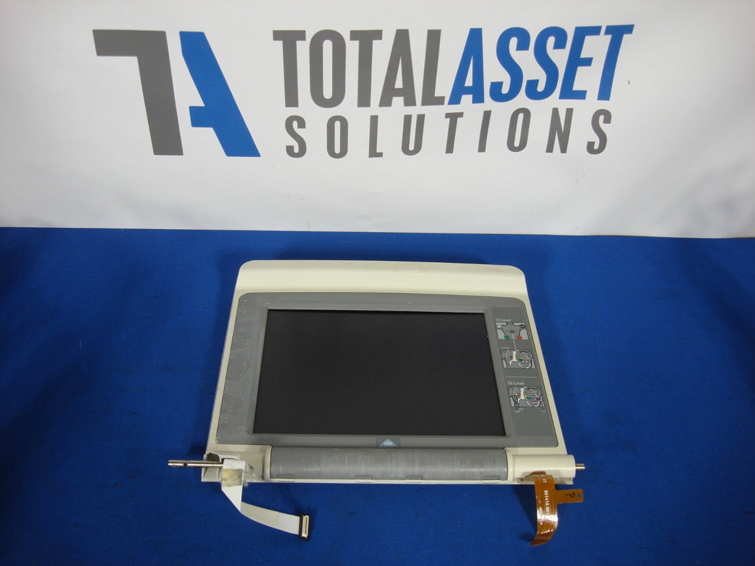 Color LCD Screen Assembly for GE MAC 5500 TESTED Working Cracked Plastic