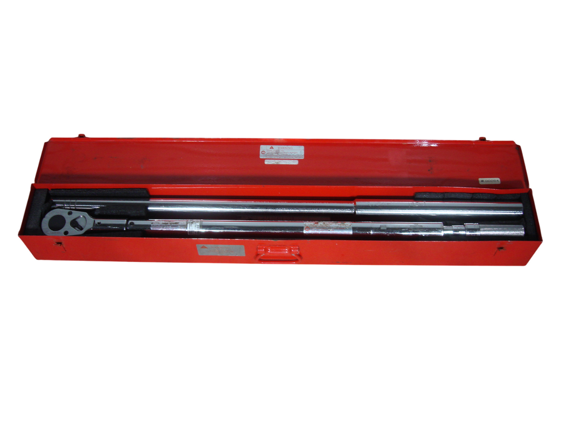 Wright Tools 200-1000FT/Lb Heavy Duty 1” Drive Click Torque Wrench 8447 Cheater