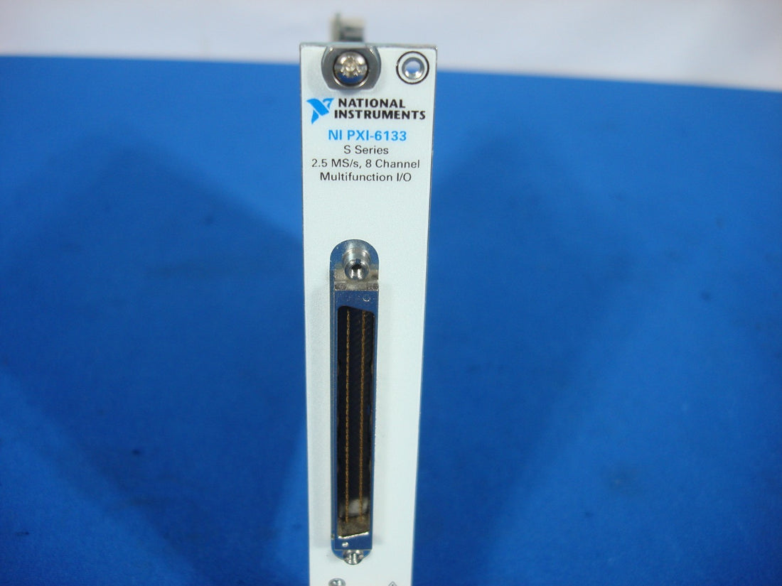 National Instruments NI PXI-6133 S Series 2.5MS/s 8 Channel Multifunction I/O