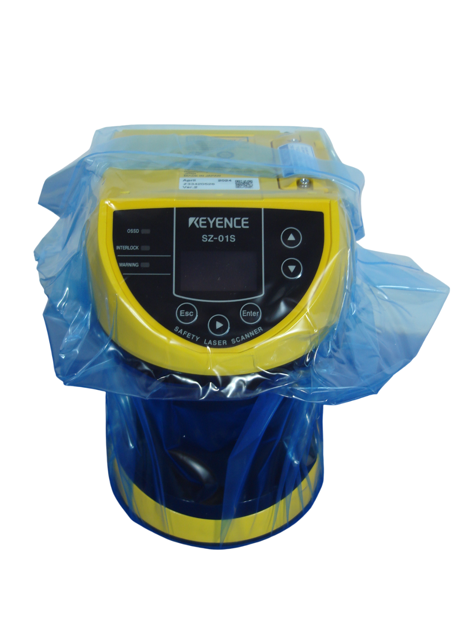 Keyence SZ-01S Version 2 Safety Laser Scanner Brand New Manufactured 04/2024
