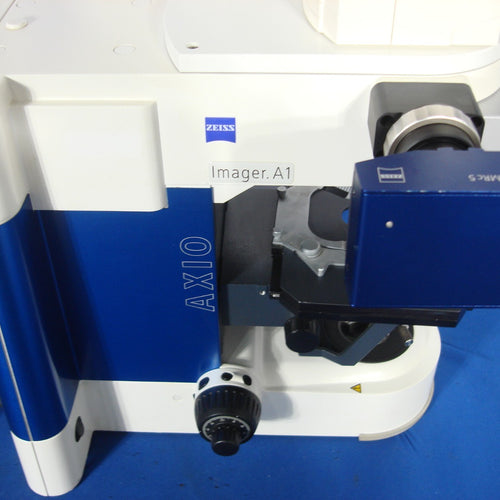 Zeiss Axio Imager A1 Phase Contrast Microscope with Cameras AxioCam MRm and MRc5